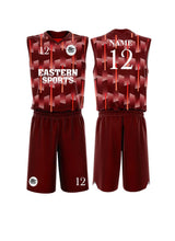 Load image into Gallery viewer, Custom Sublimated Basketball Uniform BBU-6
