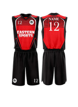 Load image into Gallery viewer, Custom Sublimated Basketball Uniform BBU-9
