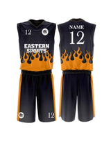 Load image into Gallery viewer, Custom Sublimated Basketball Uniform BBU-5
