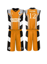 Load image into Gallery viewer, Custom Sublimated Basketball Uniform BBU-12
