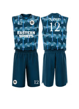 Load image into Gallery viewer, Custom Sublimated Basketball Uniform BBU-6
