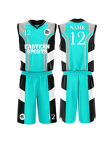 Load image into Gallery viewer, Custom Sublimated Basketball Uniform BBU-12
